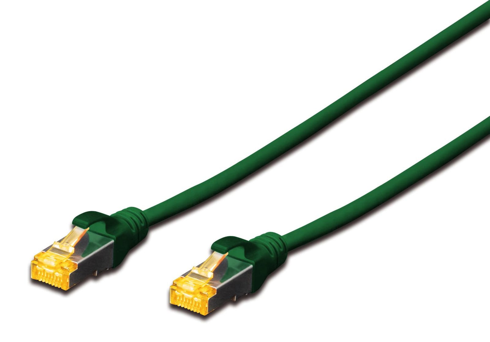 DIGITUS DK-1644-A-010/G Patchkabel Cat. 6A S/FTP Groen, 1,0 meter