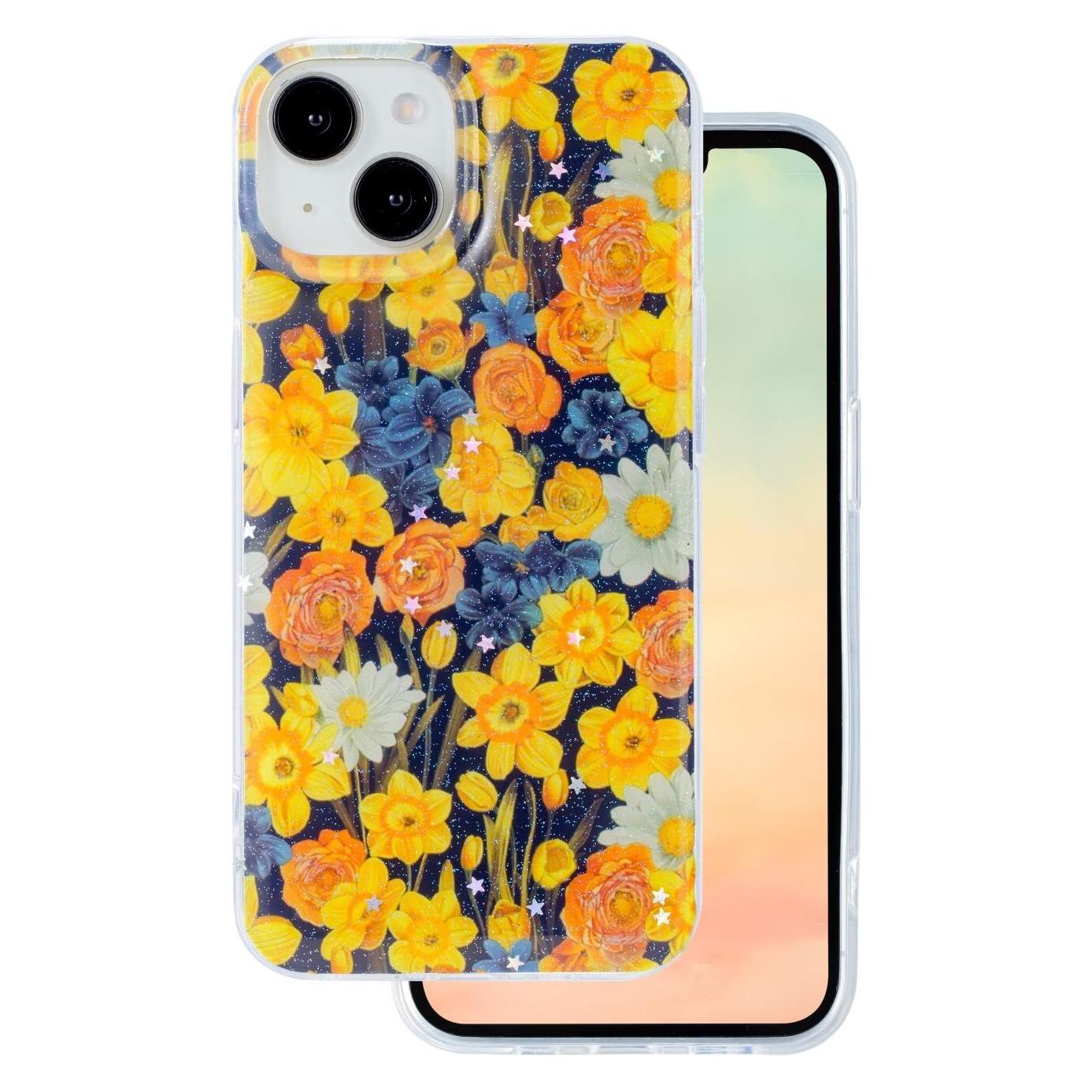 OEM Glow Glam case for iPhone 12 6,1" orange (Apple iPhone 12) (GSM195485)