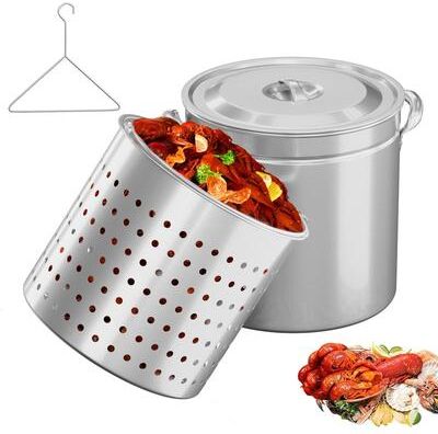 no Stainless Steel Seafood Boil Pot