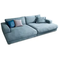 Portobello Bigsofa Aberdeen Stoff Petrol Picasso