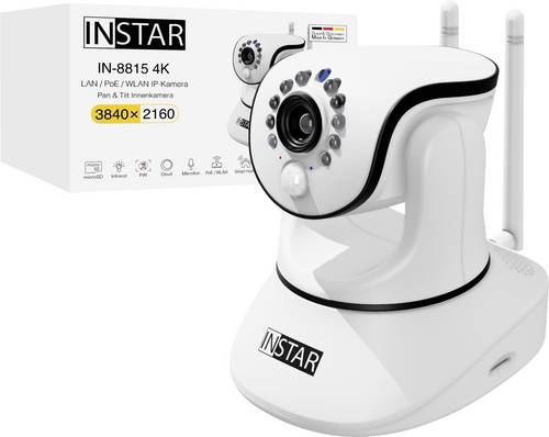 INSTAR IN-8815 4K POE/WLAN weiß 18006 WLAN IP Überwachungskamera