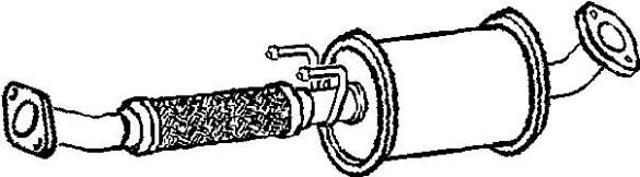 VEGAZ MZS-196 Mittelschalldämpfer
