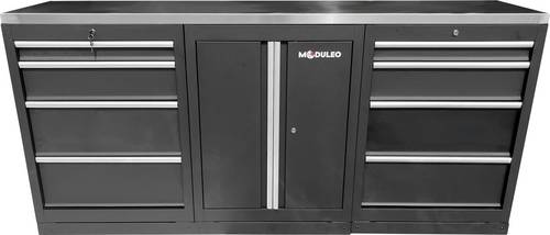 KS Tools 866.6050 Werkstatt-Schranksystem (B x H x T) 2040 x 1890 x 500mm Schwarz