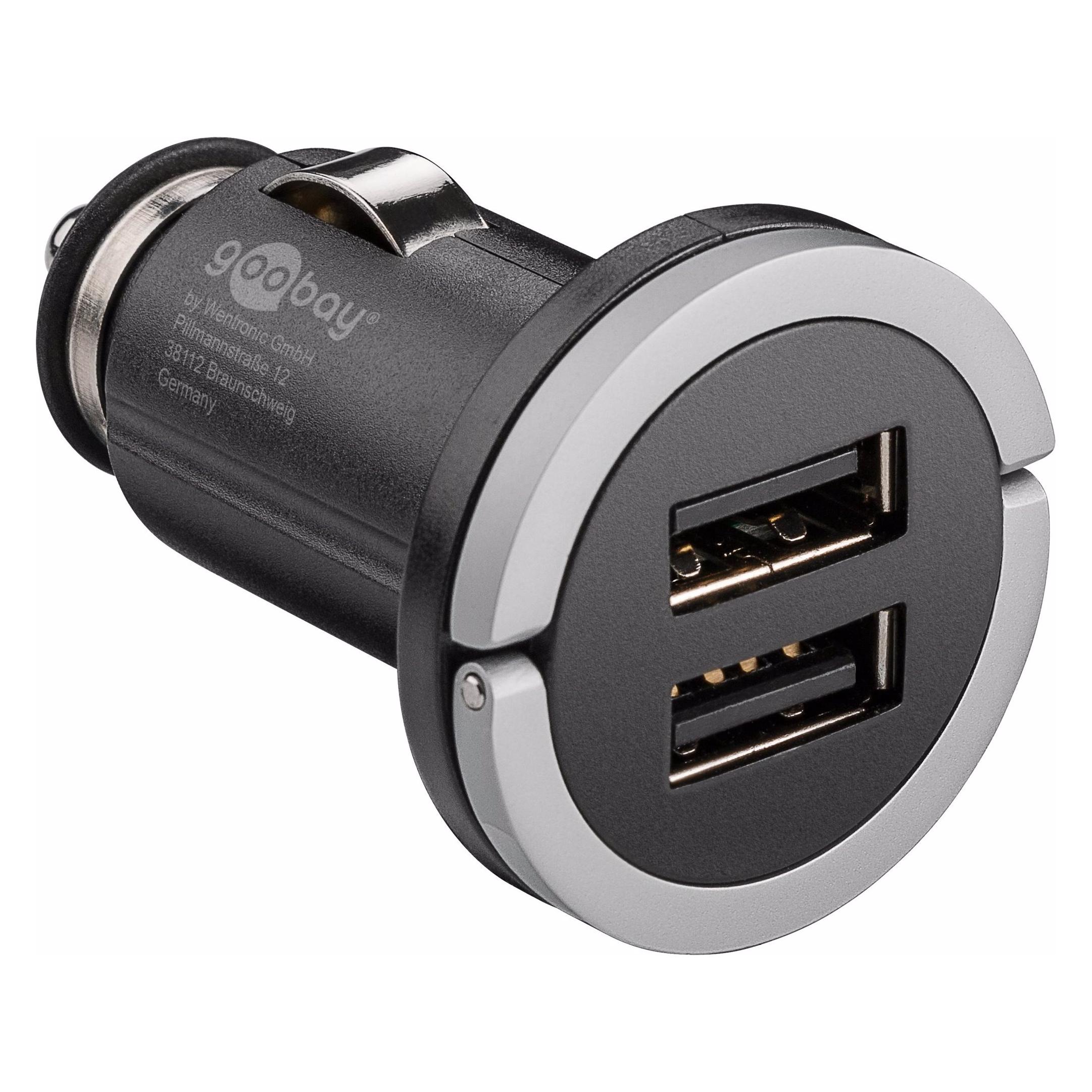 Goobay Dual USB-Autoladegerät (44222)