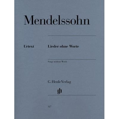 Felix Mendelssohn Bartholdy - Klavierwerke, Band III - Lieder ohne Worte -