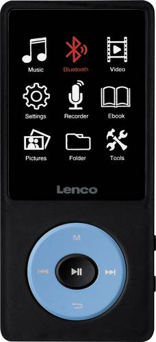 Lenco Xemio-860BU Tragbarer CD-Player Blau
