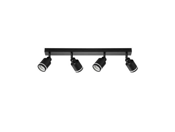 Nettlife Deckenstrahler Neumünster 4-flammig 55/5/15.7 cm, Schwarz, Metall, Gu10, 5x15.7x55 cm, Lampen & Leuchten, Innenbeleuchtung, Spots & Strahler, Deckenspots
