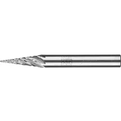 PFERD TOOLS Hartmetall Hochleistungsfrässtift STEEL Spitzkegel für Stahl - 21115077