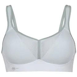 Anita Active Damen Sport-BH - Air Control, Bustier, extra leicht, atmungsaktiv Weiß / 90B