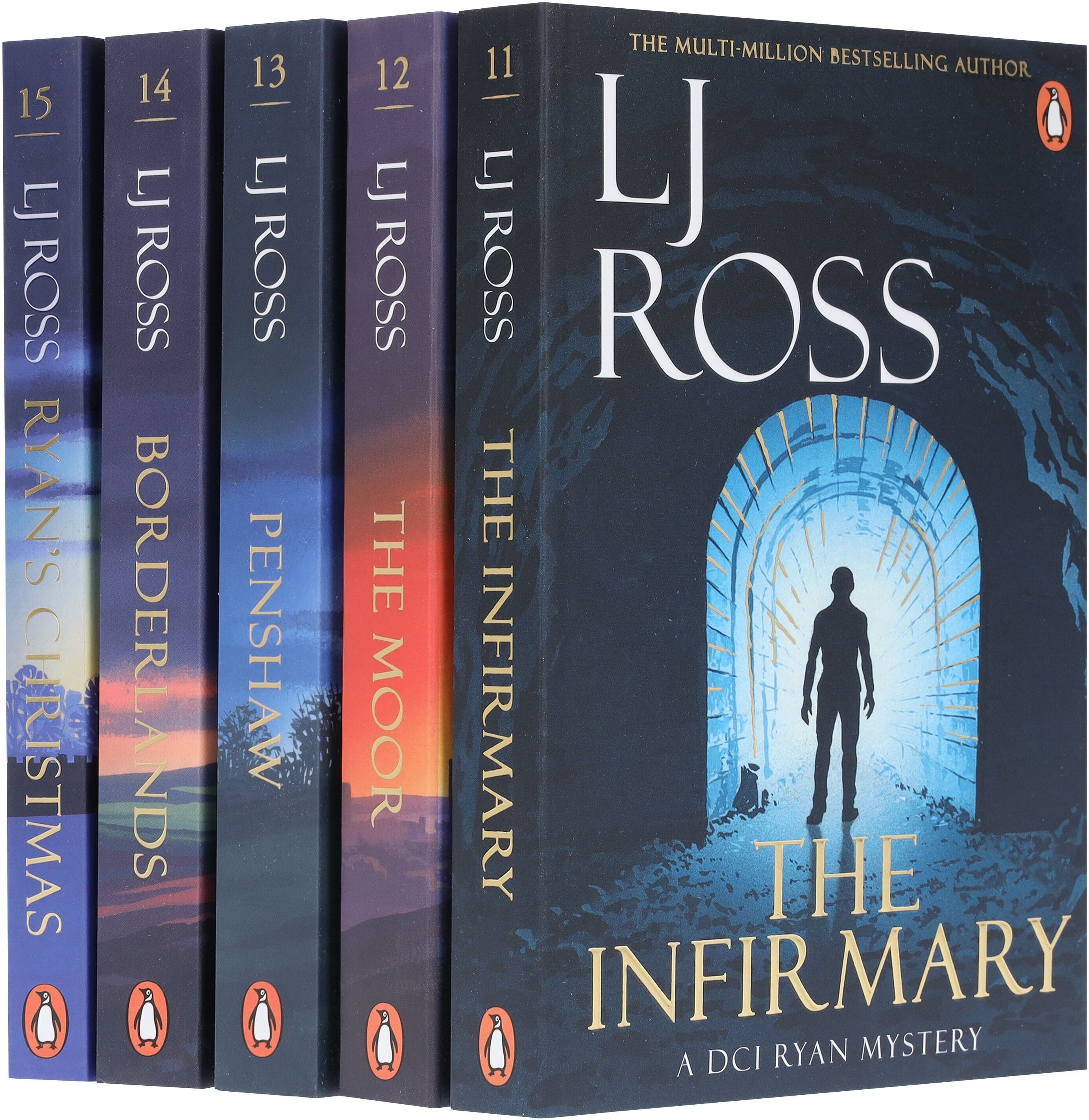 The DCI Ryan Mysteries (Vol. 11-15) By LJ Ross 5 Books Collection Set - Fiction - Paperback Penguin Random House