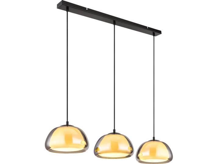 Lampe à suspendre Salle à manger Verre fumé Lampe à suspendre Table de cuisine Cuisine 15743-3H