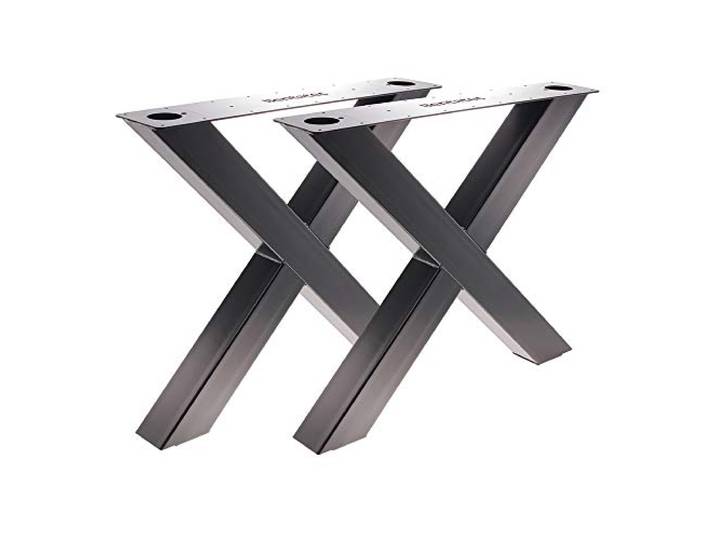 Bentatec 2 Stück Tischgestell X100/100 (Schwarz)