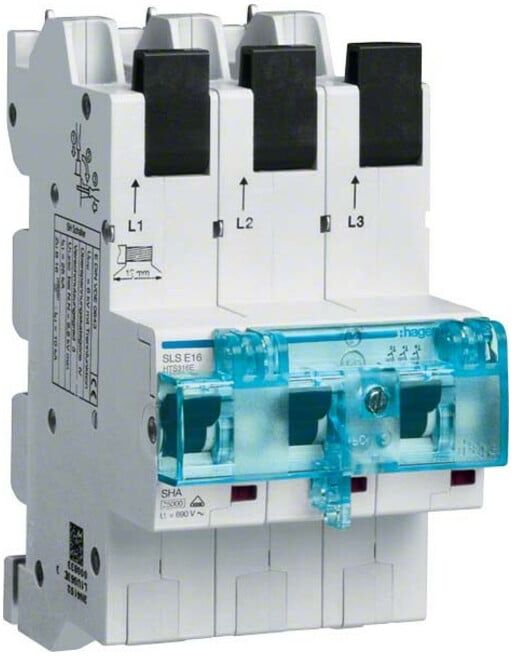Hager SLS-Schalter 3P Cs-50A Sammelschi HTS350C)