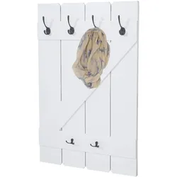 Wandgarderobe MCW-D13, Garderobe Garderobenpaneel, 6 Haken