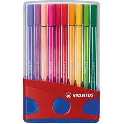 5x Stabilo, Malstifte, Fasermaler Pen (20x)