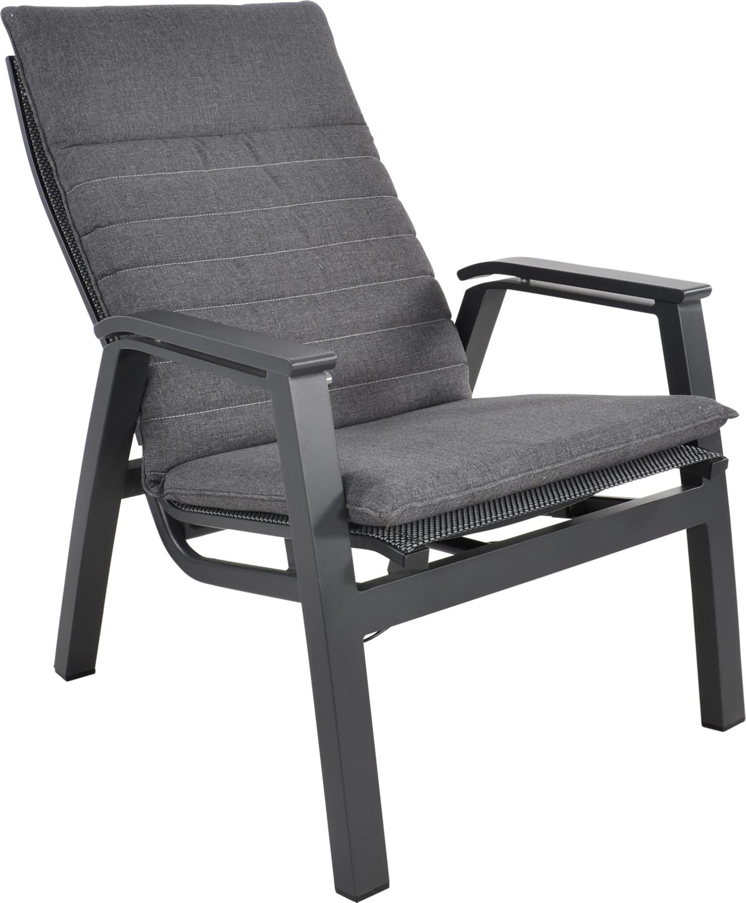Loungesessel - 73x88x86 cm - Aluminium - Olefin