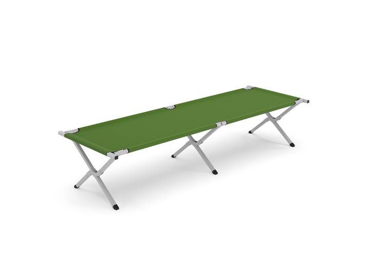 Campingbett klappbar ZEEK 210 x 72 x 45 cm grün