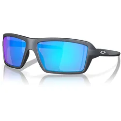 Oakley Cables Sapphire, Sonnenbrille - Dunkelblau Blau/Violett-Verspiegelt