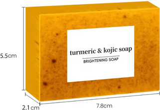 Inspire Essentials Turmeric Kojic Acid Soap Bar Brightening Lemon Handmade 2