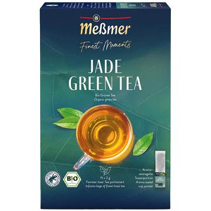 Meßmer Tee Jade Green Tea, BIO, Grüner Tee, 30 g, 15 Beutel