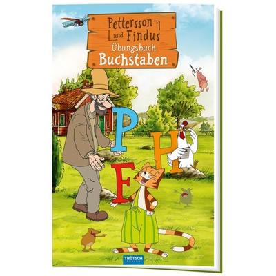 Trötsch Pettersson und Findus Buchstaben Übungsbuch, Taschenbuch von , Trötsch Verlag GmbH & Co. KG, 978-3-96552-338-8