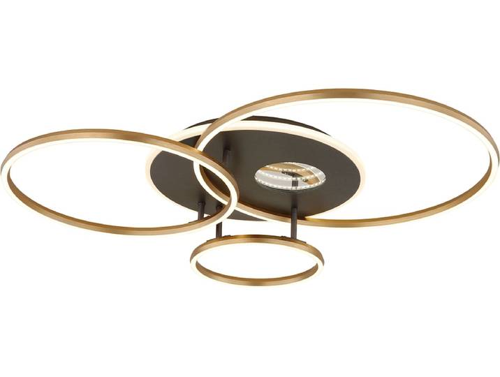 Deckenlampe 3D INVERTINA variable Intensität 70cm 54W goldfarben
