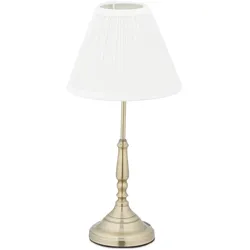 Relaxdays, Tischlampe, Tischlampe (E14)