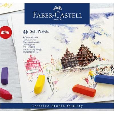 Faber-Castell Softpastellkreiden Mini, 48er Set