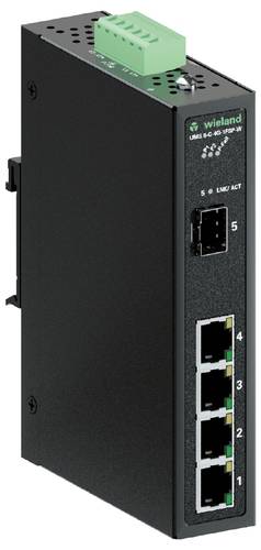 Wieland Electric 83.040.1256.0 WIENET UMS 5-C-4G-1SFP-W Netzwerk Switch
