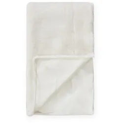 benuta Nest Decke Dave Cream 150x200 cm - Moderner Kurzflor-Teppich für Wohnzimmer