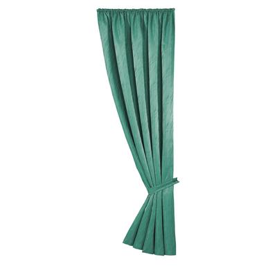 Vorhang WECKBRODT "Linz" Gr. 4, grün, B:140cm H:225cm, Polyester, Gardinen, Jacquard, blickdicht, edler Glanz, mit Raffhalter, Gardine, Store