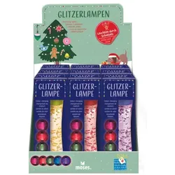 Moses Glitzerlampe, sortiert