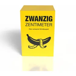 Kampfhummel Spiele - ZWANZIG ZENTIMETER – Verrücktes Quiz‐ und Wissensspiel mit absurden Fakten für den Spieleabend