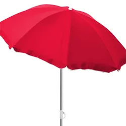 Mojawo Sonnenschirm rund Ø1,80m rot Nylon