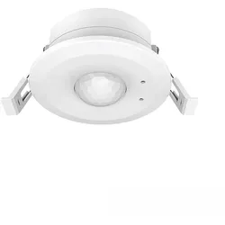 ISOLED Funk-Einbau-Sensor SYS-PRO PIR Bewegungsmelder + Heligkeitssensor mit Stand-By, Ausgang SYS-PRO / 0-10V, Ø 9.5cm, 230V AC ISO-115972