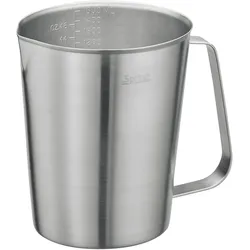 Spring Messbecher 1.5 l ø 13.5x15.5 cm mit Innenskala, Messbecher, Silber