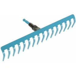 Gardena Gardena combisystem-Rechen: Breite Harke mit 16 Zinken, ideales