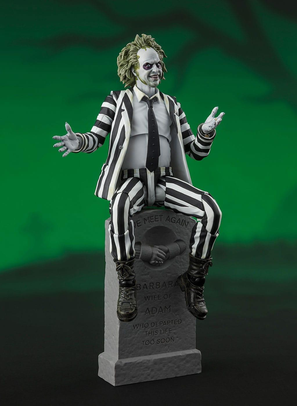 Bandai Tamashii Nations S.H.Figuarts Beetlejuice actiefiguur, 15 cm
