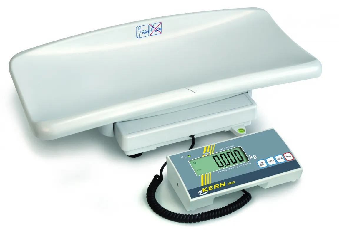 Kern & Sohn GmbH KERN elektronische Babywaage MBC15K2DEM MBC 15K2DM
