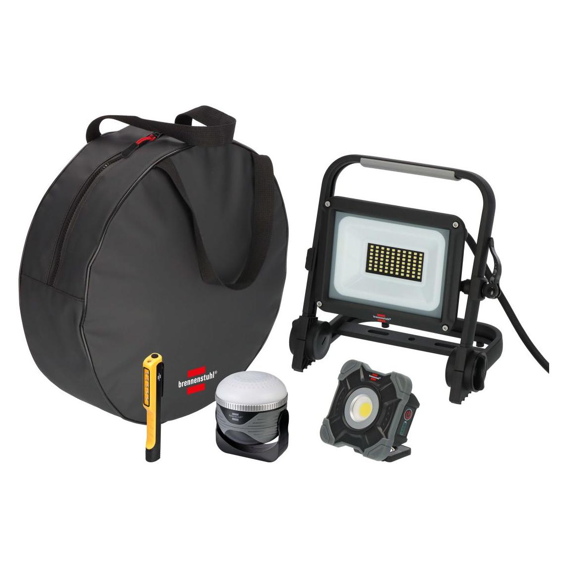 Brennenstuhl Basis-Licht-Set m.Tasche JARO4060M SH1000MA (1000 lm) (9123020551)