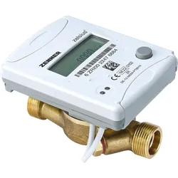 Funk-Kompaktwärmemengenzähler C5 ISF Standard, DN 20, 1''AG x 130mm Durchfl. 2,5m3/h, inkl. Eichgebühr