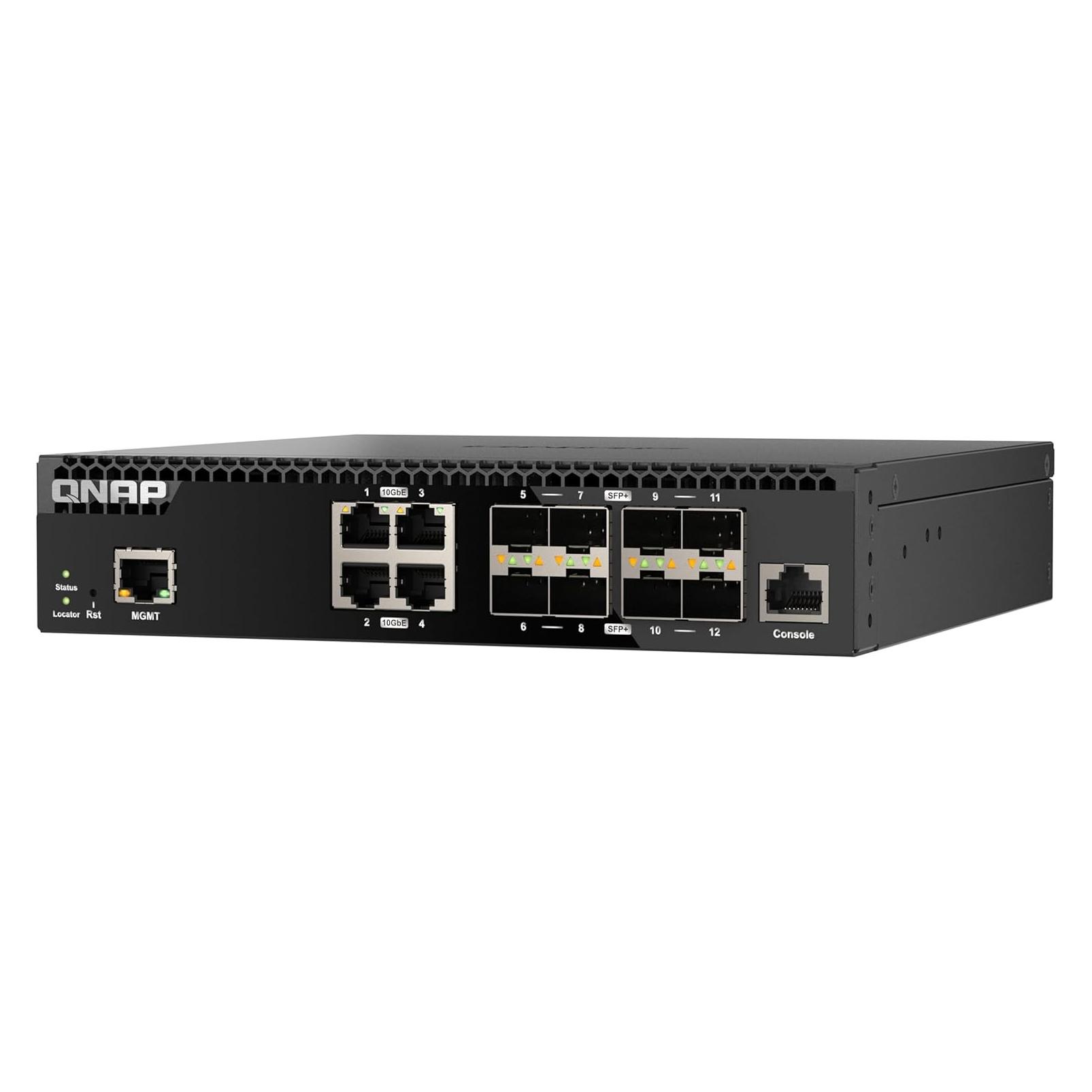 QNAP QSW-M3212R-8S4T (12 Ports) (QSW-M3212R-8S4T)
