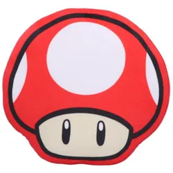 Nemesis Now Super Mario Mushroom Cushion 40cm, Weiteres Gaming Zubehör, Mehrfarbig, Rot