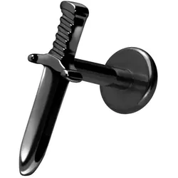 Titan Labret mit Innengewinde SCHWERT