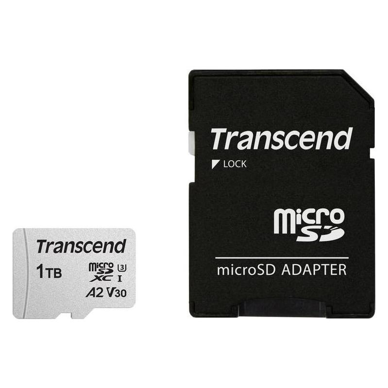 Transcend USD300S (1000 GB, microSDXC, U3, UHS-I) (TS1TUSD300S-A)