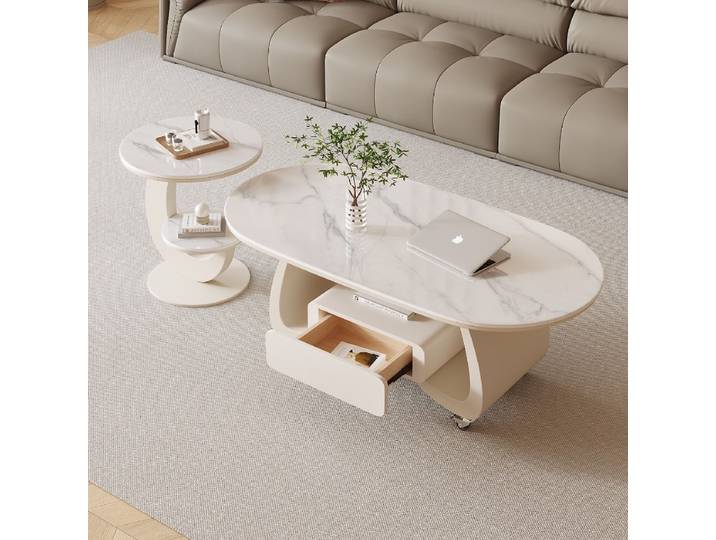 Table basse design claire, ornements nordiques simples, Table basse italienne, Magazine Premium, meubles Mesa De Centro De Sala