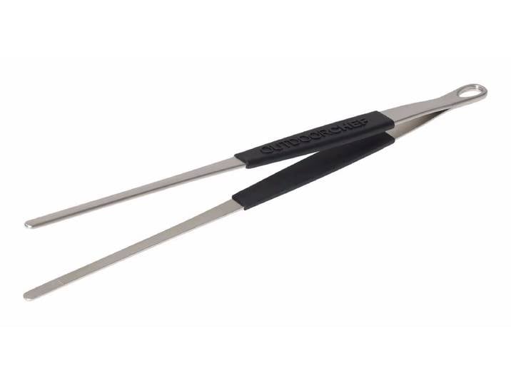 OUTDOORCHEF Pinzette – Grillzange/Grillbesteck – edelstahl / schwarz