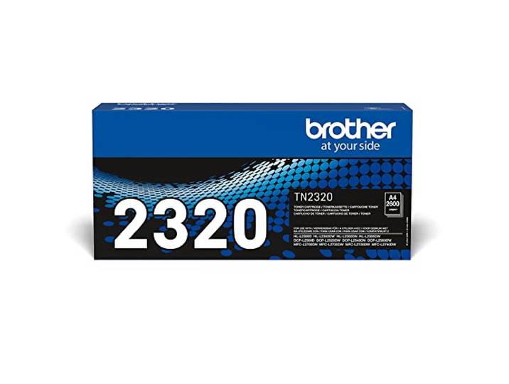 Brother TN-2320 Cartouche de Toner Originale 2.6 K Noir Brother TN-2320 Cartouche de toner Noir