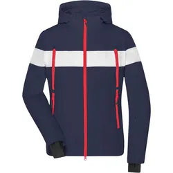 James & Nicholson Damen Wintersport Jacke Winter-Jacke JN1173 navy/white/light red XS