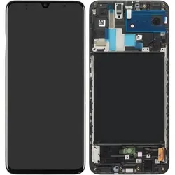 Samsung Galaxy A70 Display Black (Display, Samsung Galaxy A70), Mobilgerät Ersatzteile, Schwarz